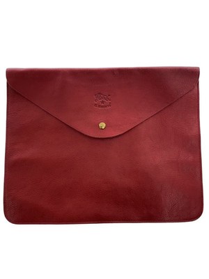IL BISONTE ウェストポーチ レッド よろずやマルシェ本店 | IL BISONTE イルビゾンテ POUCH ファスナー