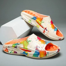 Summer Beach Sandals Eva Slippers Mens Thick Platform Indoor Home Slides O