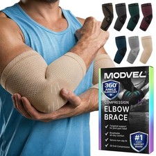 Modvel 2 Pack Elbow Brace for Tendonitis and Tennis Elbow Brace for Women and...