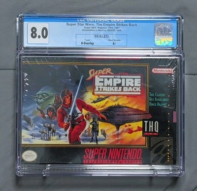 Super Star Wars: The Empire Strikes Back - CGC Graded 8.0 A+ - Sealed 