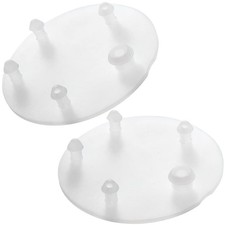 Toilet Flapper Replacement for Vormax Tank Silicone Seal White