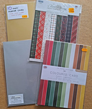CHRISTMAS Craft Papers - 4 packs - BARGAIN - Card Making or Scrapbooking (ZZ)