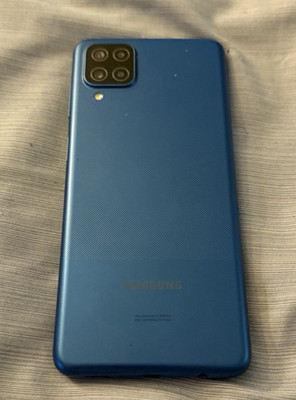 Samsung Galaxy A12 SM-A125U 32 GB Android 12 AT&T Locked Only (Wi-Fi + 4G) Blue