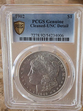 1902-P Morgan Dollar PCGS/Gold Shield KEY DATE Gem Quality Detail