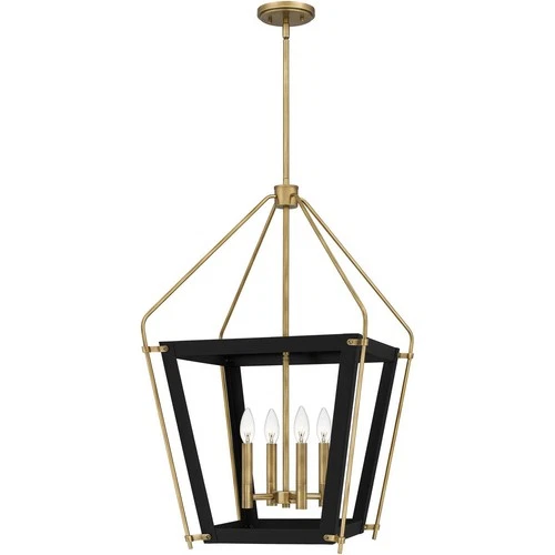 Quoizel QP5348EK OPEN BOX Abbeville Pendant Earth Black - Picture 1 of 9