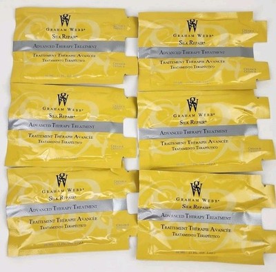 Grahm Webb Silk Repair Advanced Therapy Treatment System Cream A & B New 6 Pack