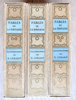 MODERN ILLUSTRIERT Fabeln DER BRUNNEN Henry LEMARIÉ Farbillustrationen + Fortsetzung