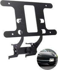 Front License Plate Holder For Tesla Model 3 2024 Highland No Drilling Lockable