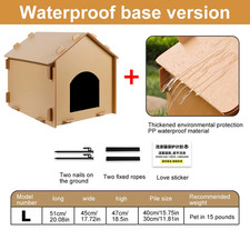 Stray Cats House outside Cat House Foldable Cat Outdoor House Collapsible Insula