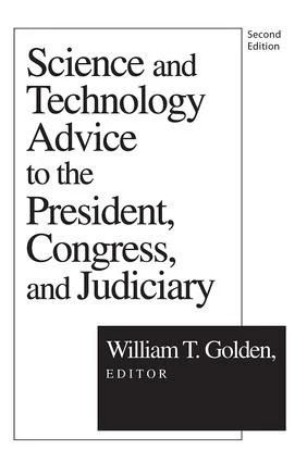 Science and Technology Advice - 2nd Edition