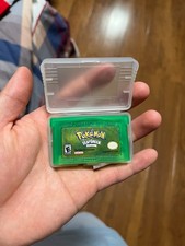 Pokemon LeafGreen - Nintendo Game Boy Advance (TESTED + SAVES)