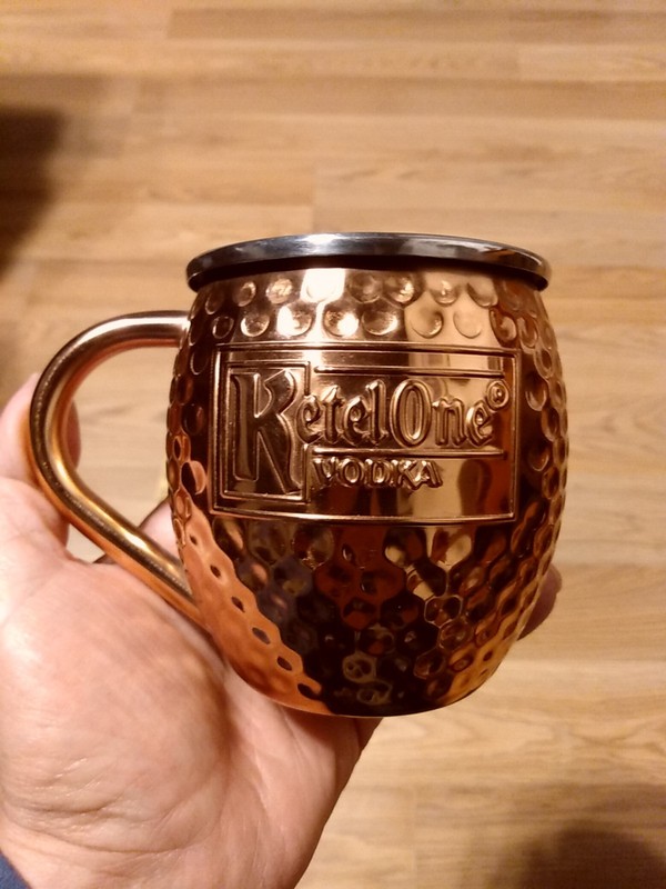 Ketel One Vodka Metal Cup Fantastic Graphics