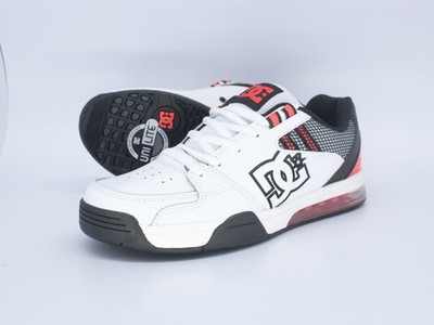 DC SHOES VERSATILE US 7,5 EUR 40 WHITE BLACK RED