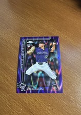 2025 Topps Chrome Update Series Ryan Rolison #USC123 Purple Raywave Refractor250