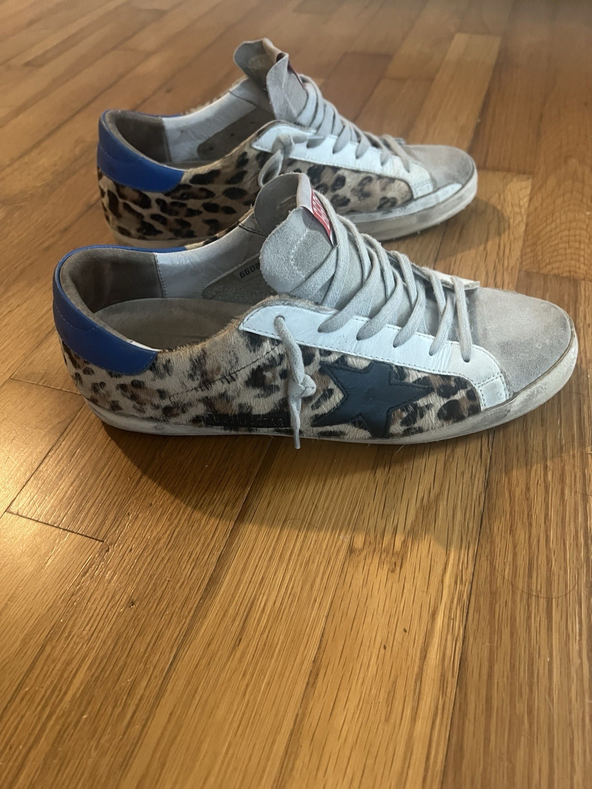 Golden Goose Woman&rsquo;s Super Star Leopard Print 
