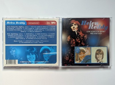 HELEN REDDY Love Song For Jeffrey/Free And Easy CD 2004 Import OOP Bonus Tracks