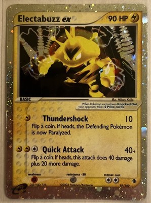 Electabuzz ex 97/109 Ruby & Sapphire 2003 Pokemon TCG HP