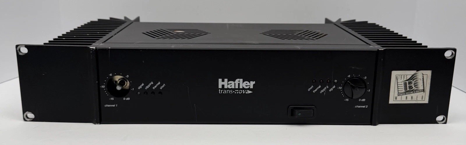 Hafler P3000 Trans Nova Stereo Power Amplifier 2-Channel Pro Audio PARTS/REPAIR