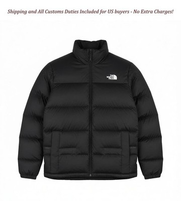 THE NORTH FACE Diablo Down Men Jacket S Black 700 down Quilted Insulated Coat