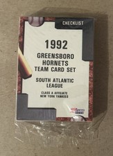 1992 Fleer Pro Cards Greensboro Hornets Team Set Sealed