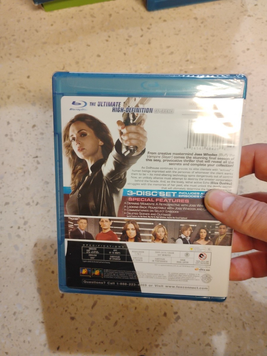 Dollhouse: Season 2 (Blu-ray, 3-Disc Set with Epitaphs Comic