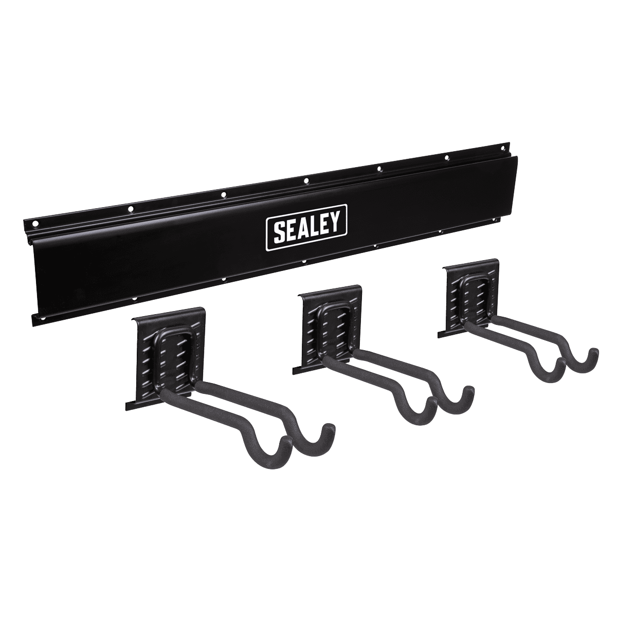 Sealey APHKIT11 Sports Equipment Hook Storage Rail Wall Mounting