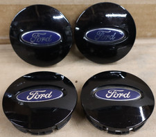 Oem Used Set Of Ford Black Center Caps 6f231a096ba 5l241a096aa Oem Used Set Of Ford Black Center Caps 6f231a096ba 5l241a096aa
