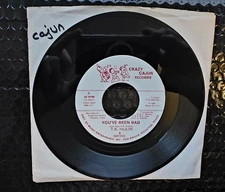 T.K. Hulin Youve Been Bad 45 Crazy Cajun CC-2082 EX Texas HEARB4UBUY