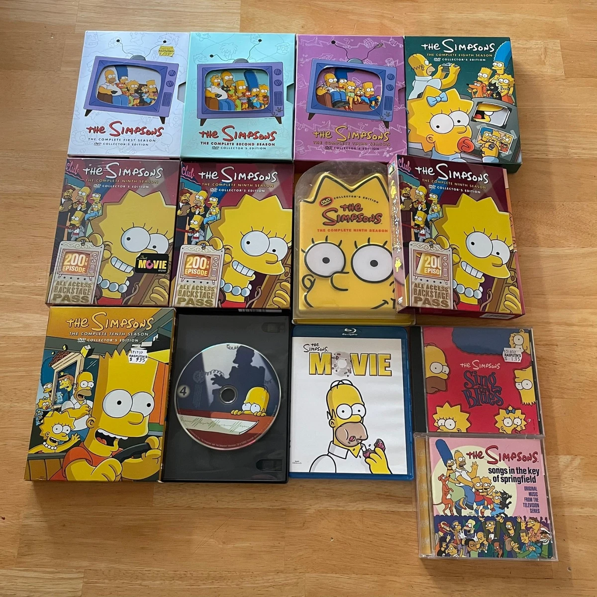 The Simpsons 1 Season DVDs & Blu-ray Discs for sale - eBay