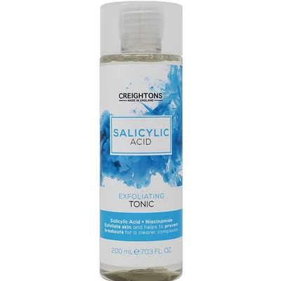 Creightons Salicylic Acid Exfoliating Tonic (200 ml) - Salicylic Acid (1%) & Ni