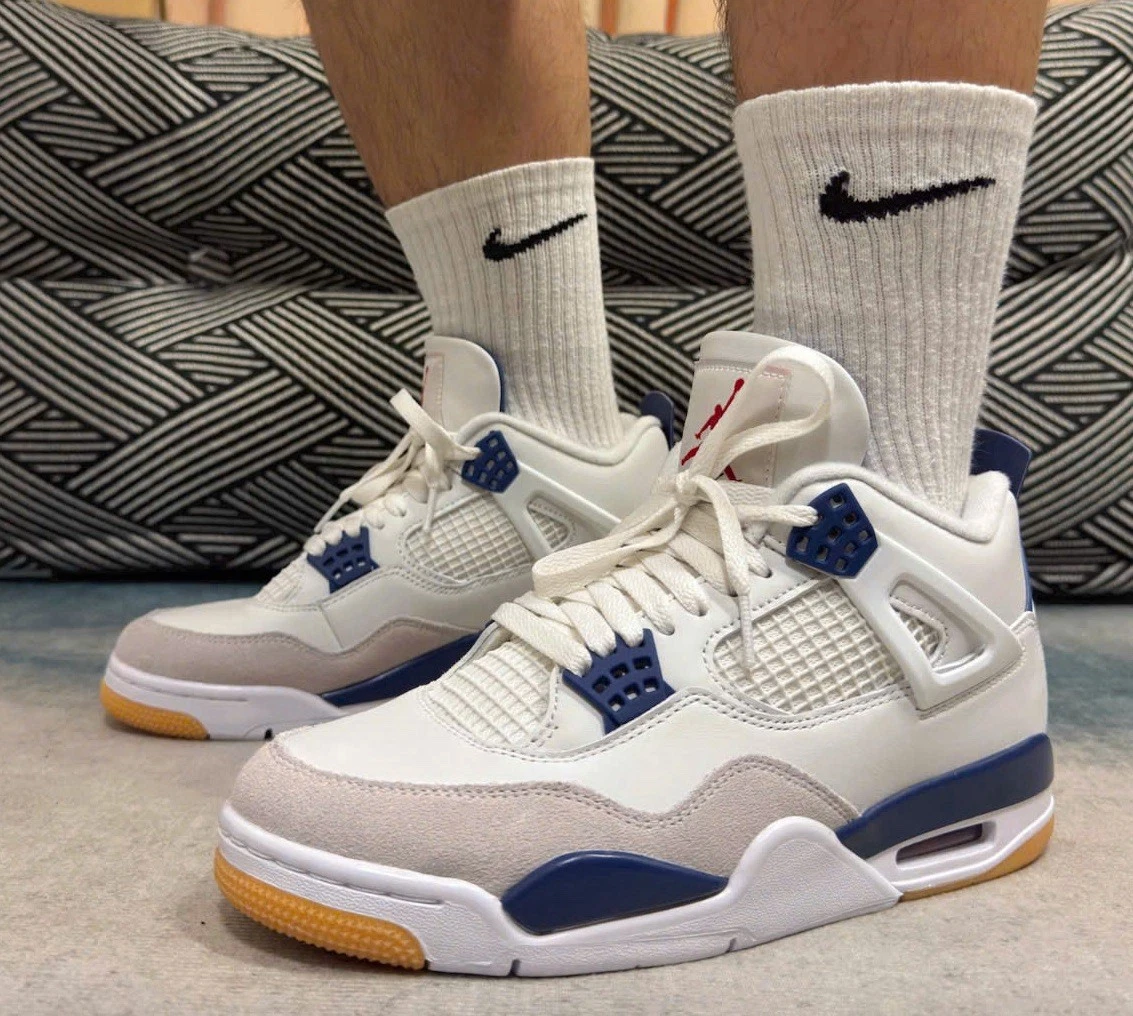 Nike SB x Air Jordan 4 Retro SP Navy - огромный выбор по лучшим