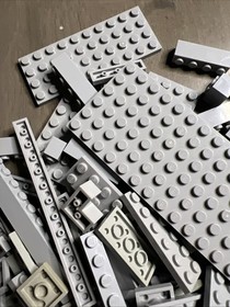Lego Light Bluish Gray Light Gray Bricks Plates Bulk Vintage Modern 310pcs