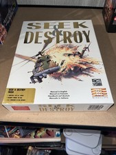 Seek and Destroy Amiga Spiel mit Handbuch Top Zustand