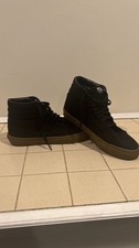 Zapatillas altas VANS Old School Sk8-Hi para hombre negras/lona talla 11