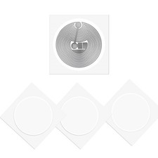 50 PCS BABIQT MIFARE Classic 1K Tags S50 RFID Stickers NFC 25mm Round, White