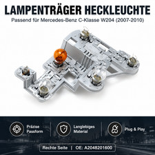 Für Mercedes Benz W204 C Klasse Rechts Rückleuchte Lampenträger Fassung
