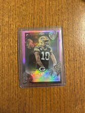 Jordan love Topps Chrome Pink Fortune Numbered 99/250