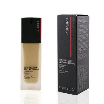 SHISEIDO SYNCHRO SKIN SELF-REFRESHING FOUNDATION SPF30 140 PORCELAIN 1OZ NIB