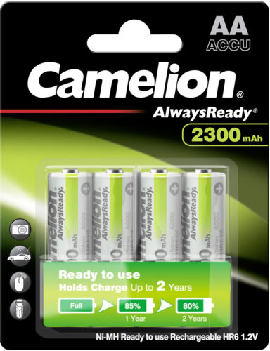 20x Camelion Always Ready Battery Ni - MH Aa MignonHR6 1,2V 2300 MAH ( 5x 4er - Picture 1 of 1