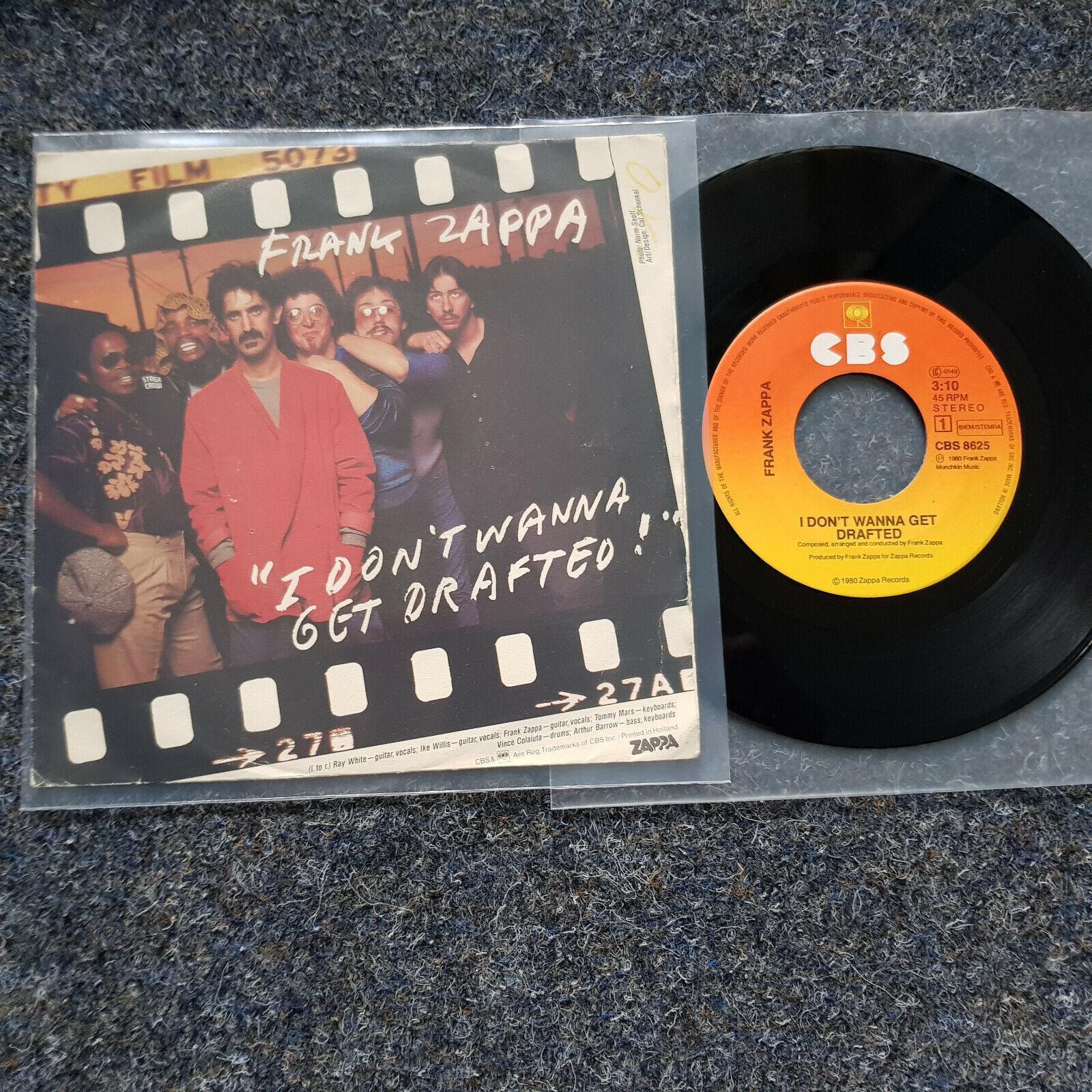 7"" Single Vinyl Frank Zappa - I don't wanna get drafted