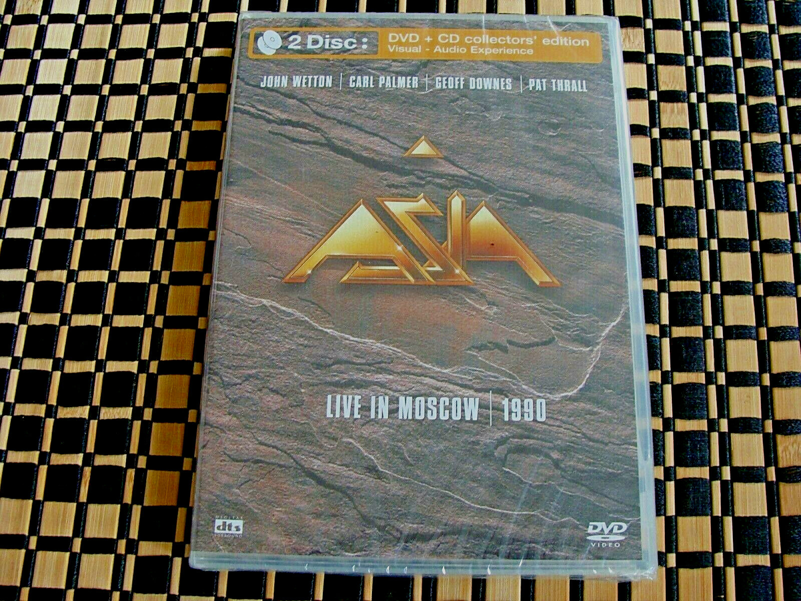 2 4 U: Asia : Live In Moscow 1990 : CD & DVD Collectors Edition Sealed