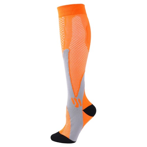 US Mens Compression Socks 20-30 mmhg Sports Knee High For Running Fitness Winter - Picture 12 of 17