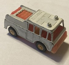 Vintage Tootsie Toy Rescue Equipment Truck White Made in USA