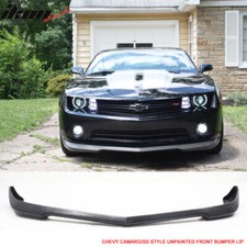 Fits 10-13 Chevrolet Camaro Front Bumper Lip Ss Style Chin Spoiler Pu Splitter