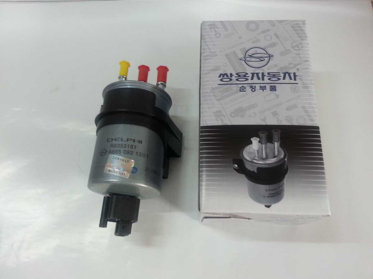 Genuine FUEL FILTER for REXTON, STAVIC RODIUS D20DT/D27DT 04~12