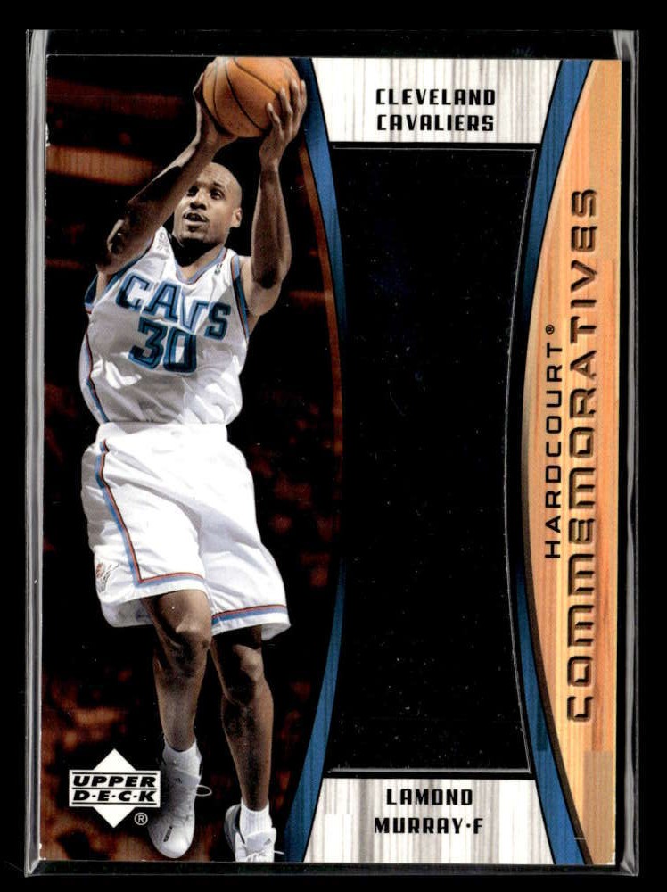 2002-03 Upper Deck Hardcourt Lamond Murray Auto Autograph #LM-C Cavaliers U5695