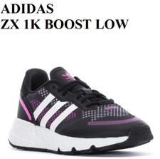 Adidas ZX 1K Boost Black Screaming Pink W for sale | eBay