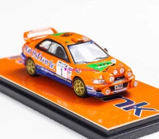 Fine 1:64 Orange #1 GC8 WRC Rally Sports Diecast Model Metal Car