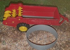 BRITAINS 1/32 REPRO MANURE SPREADER BELT . 3D RUBBER (R 62)