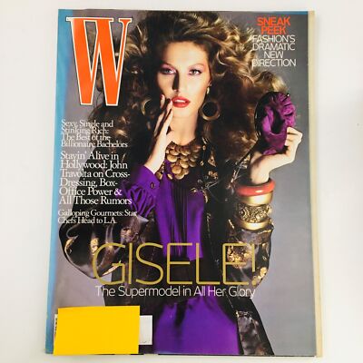 W Magazine July 2007 Gisele Bündchen The Supermodel in All Her